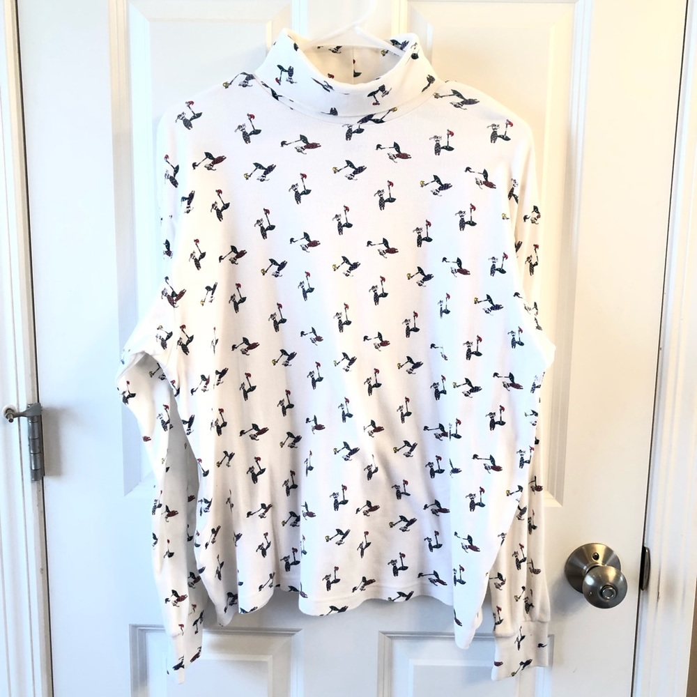 Vintage Lizi Ruch Women’s Turtleneck Sweater Golf